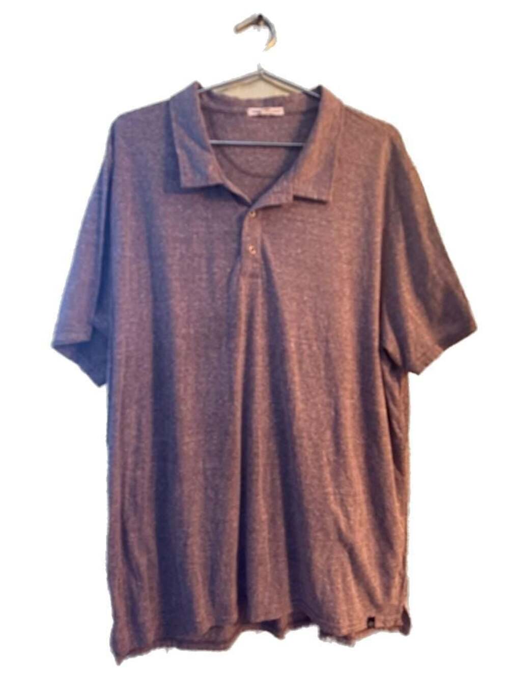 Ted Baker Mens Detail SS Polo Shirt Heather Maroon or Green, 264005 Sz 4(L), NWT